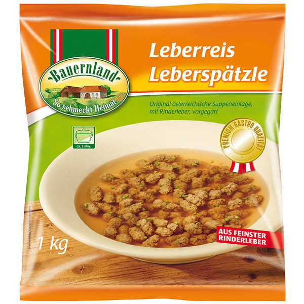 Bauernland Leberspätzle TK