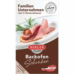 [951780] Berger Backofenschinken geschnitten 100g