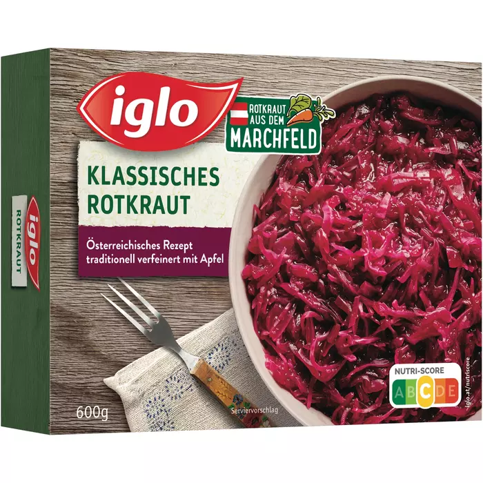 Iglo Rotkraut tiefgekühlt 600 g