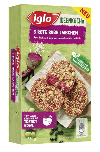 Iglo Rote Rüben Laibchen TK 270g