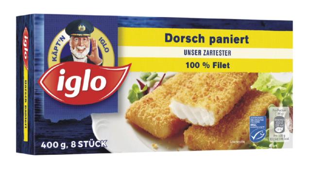 Iglo Dorsch paniert TK 400g