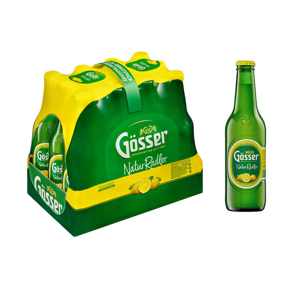 Gösser NaturRadler Zitrone EW (12er Tray) 