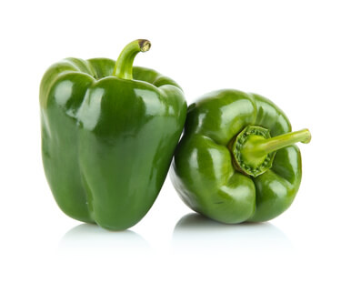 Paprika grün per Stk.