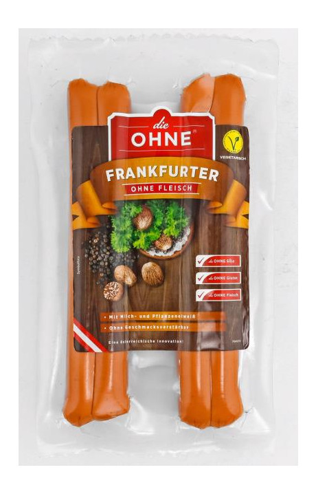 die OHNE Frankfurter ohne Fleisch 175g