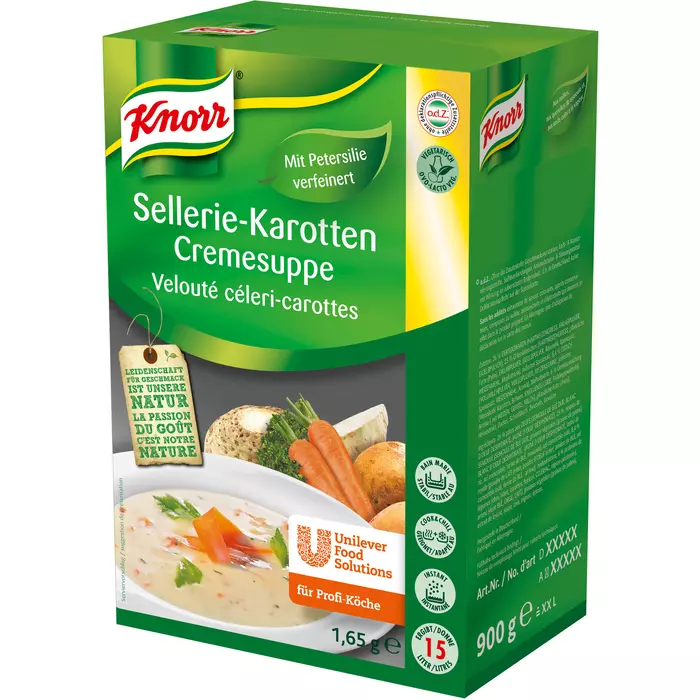 Knorr Sellerie-Karotten Cremesuppe 1,65 KG