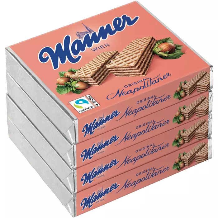 Manner Neapolitaner 4er 300 g