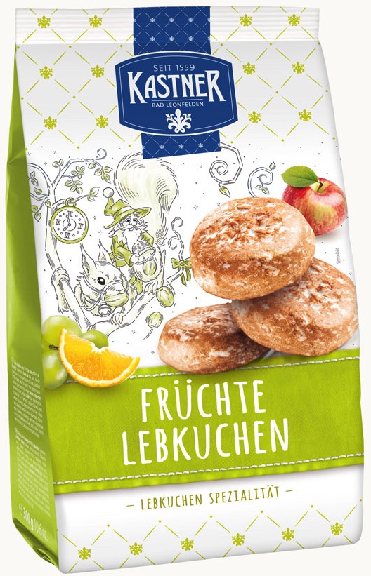 Kastner Früchtelebkuchen 300g