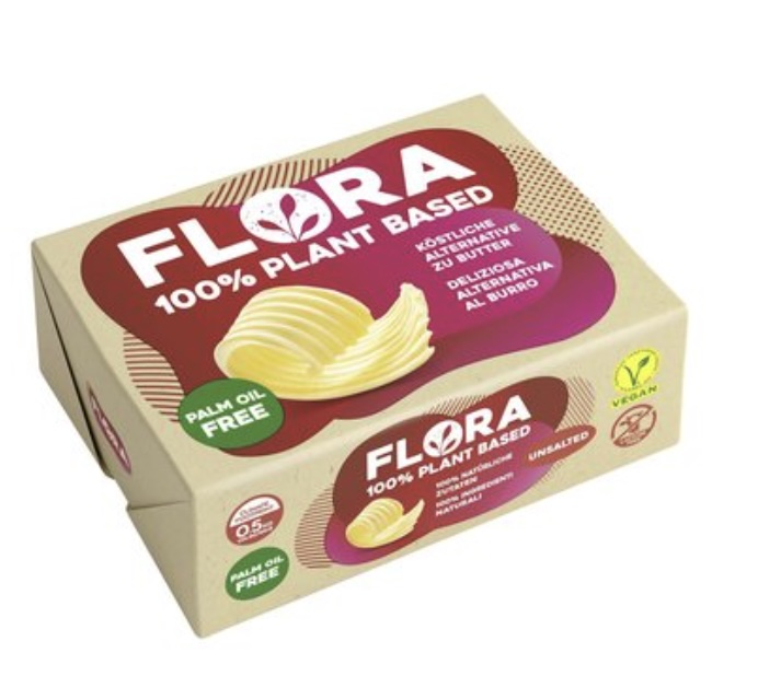 Flora ungesalzen o.Palmöl 250g