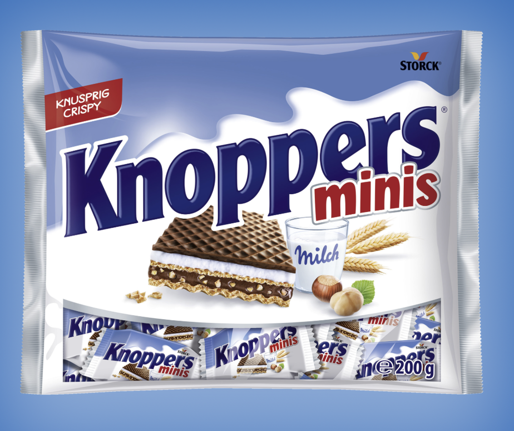 Knoppers Mini Weihnachten 200g ca. 20 STK