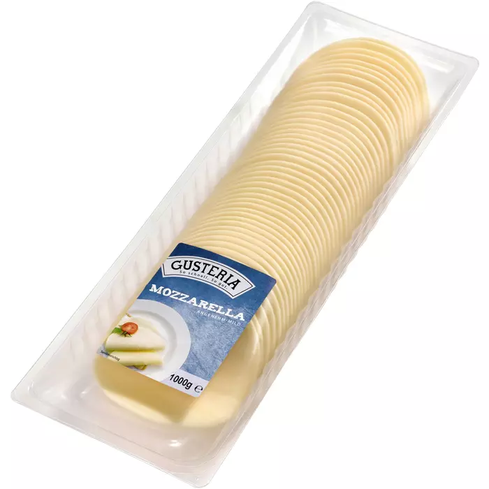 Gusteria Mozzarella 40 % F.i.T. geschnitten 1000g