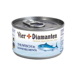 4 Diamant Thunfisch in Öl 195g