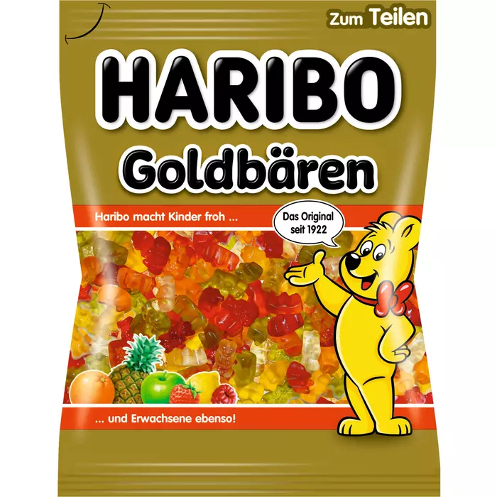 Haribo Beutel 200g, Goldbären