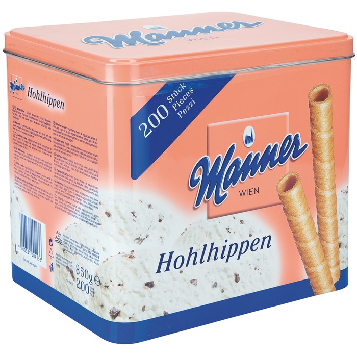 Manner Hohlhippen 200er 850g