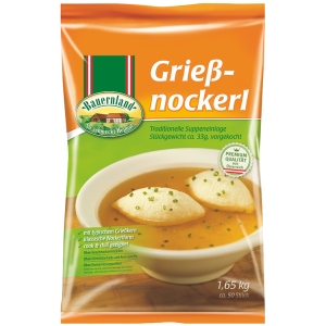 Bauernland Grießnockerl tiefgekühlt 50x33g