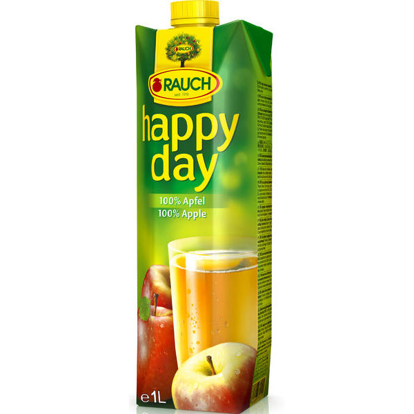 Happy Day Apfelsaft 100% 1l