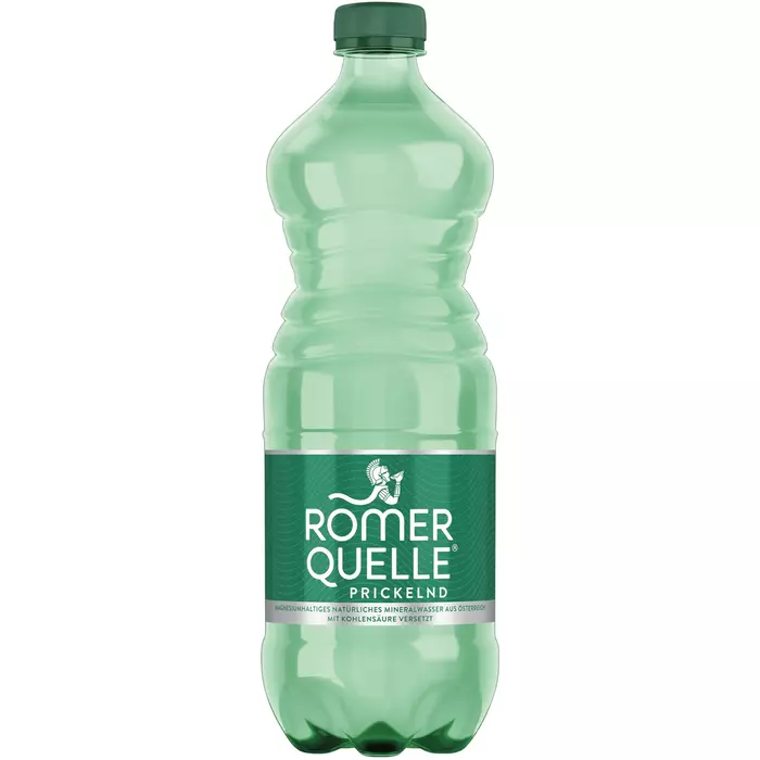 Römerquelle PET  1l, mit Kohlensäure