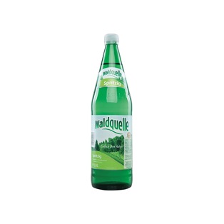 Waldquelle Mineralwasser 1l, spritzig