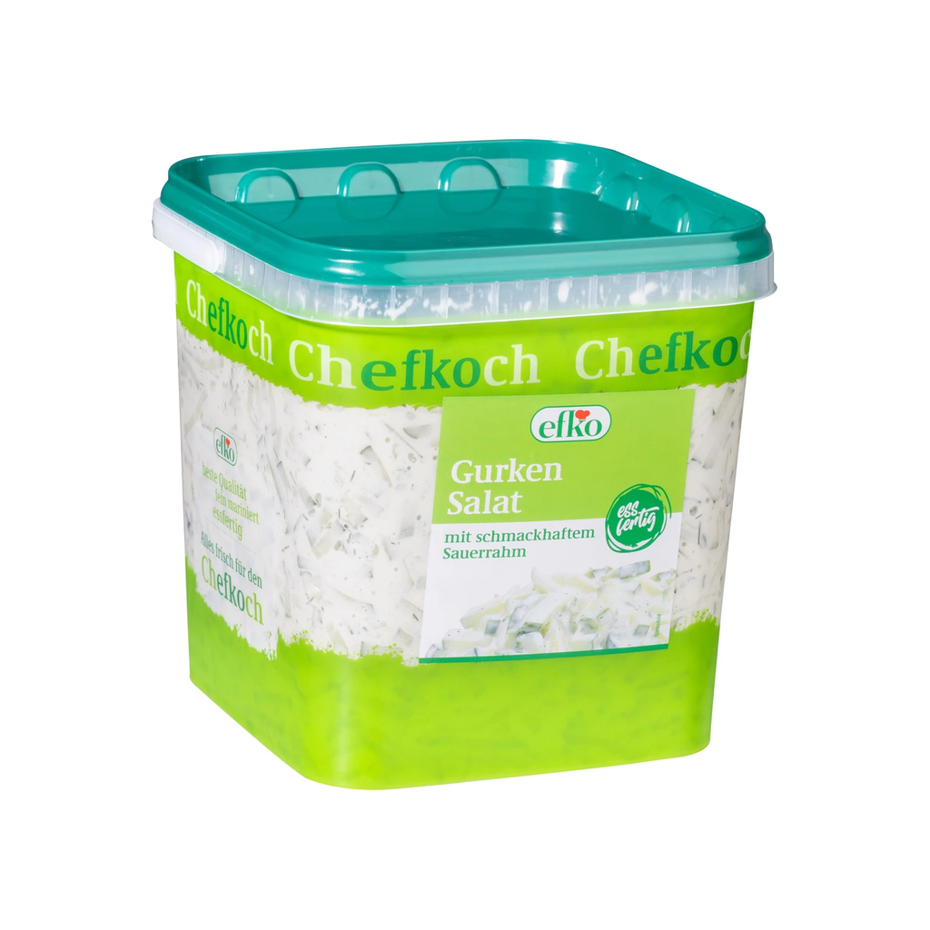 Chefkoch Gurkensalat mit Rahmdressing 5kg