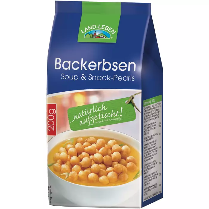 Land Leben Backerbsen 200g