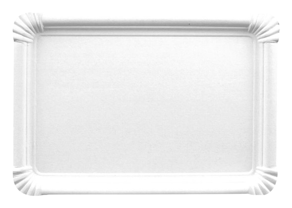 Papstar Pure Pappteller eckig, 10x16cm, weiss 250 Stk.