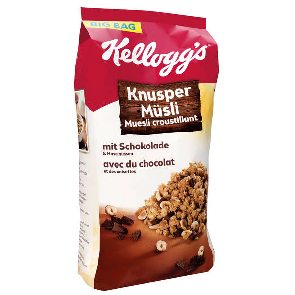 Kellogg´s Crunchy Müsli Choco & Nuts 1500g 