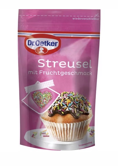 Dr. Oetker Decor Bunte Streusel 100 g