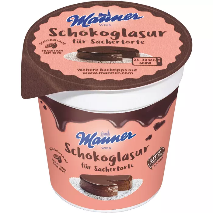 Manner Schokoglasur 200 g