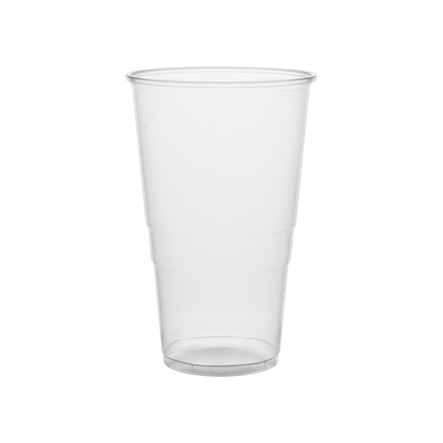 Trinkbecher transparent, 500 ml, Ø 9,5 cm, PP 50 Stk. 