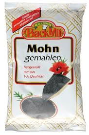 Back Mit Mohn gemahlen 200g