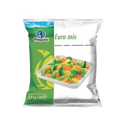 [4337182138808] Euromix (Gemüsemischung 4-Fach sortiert) TK EINHEIT:  2500 GR