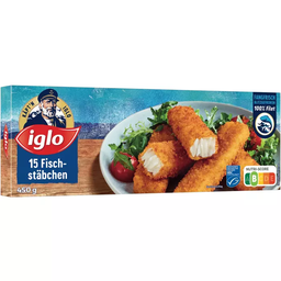 [950816] Iglo MSC Fischstäbchen 15 Stück TK 450 g