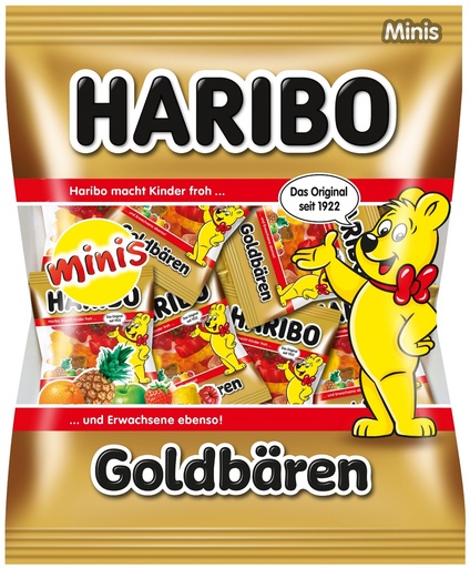 HARIBO Goldbären Minis Fruchtgummi 250,0 g (10 Stk)