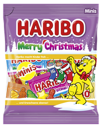 [123432] Haribo Fruchtgummi Merry Christmas Minis 250g