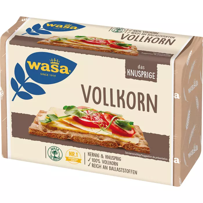 Wasa Knäckebrot Vollkorn 260g | Darello