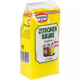 [699843] Oetker Zitronensäure 1000g Beutel