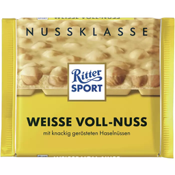 [1662774] Ritter Sport 100g, Weiße Vollnuss