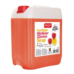 [117028] Spitz Sirup 5l, Himbeer/Zitrone