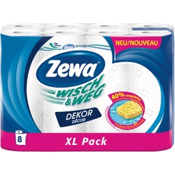 [560409] Zewa Wisch & Weg Küchenrolle 45 Blatt 8er