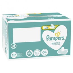 [71632] Pampers Babytücher Sees. 8x80 Stk. 